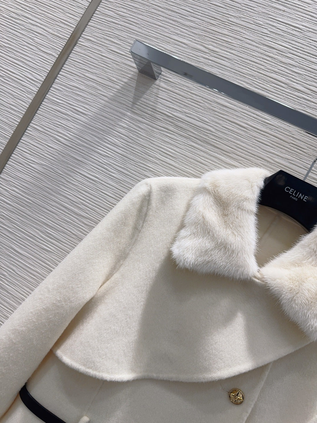 Cel**25fw new double-faced cashmere coat