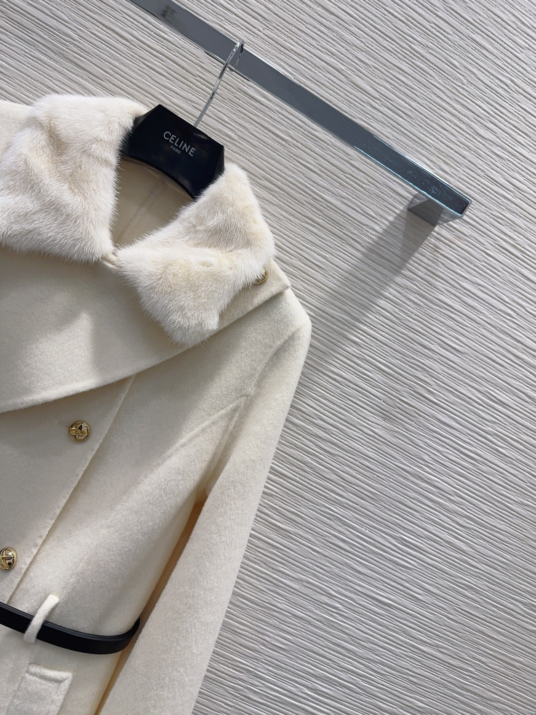 Cel**25fw new double-faced cashmere coat