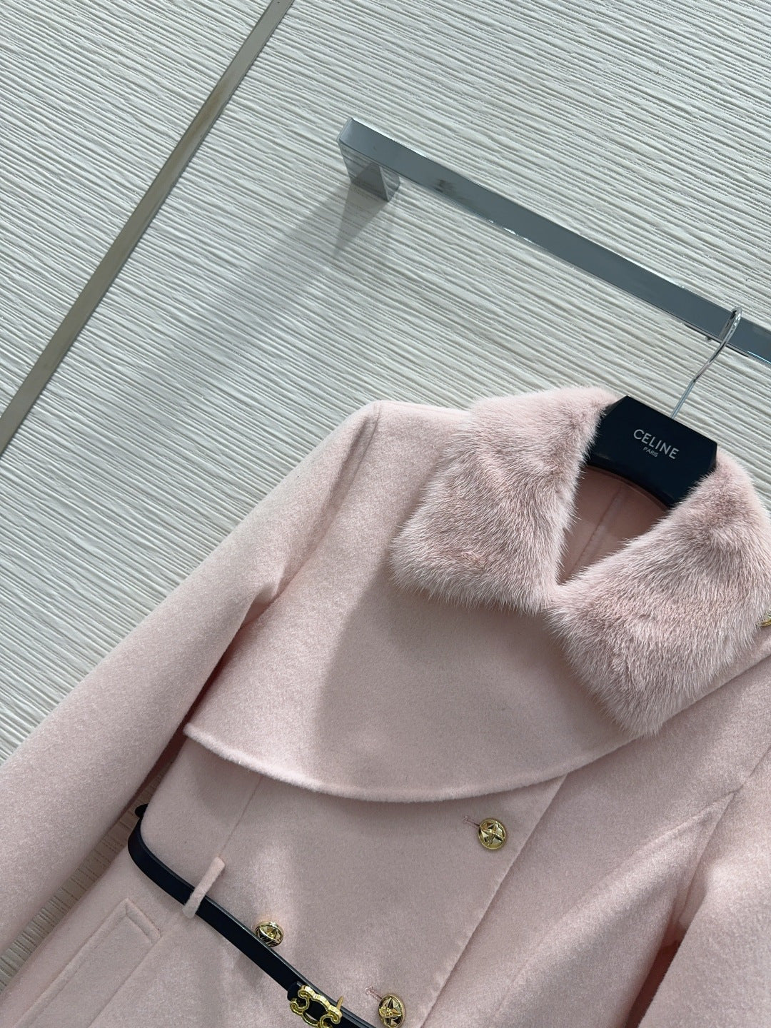 Cel**25fw new double-faced cashmere coat