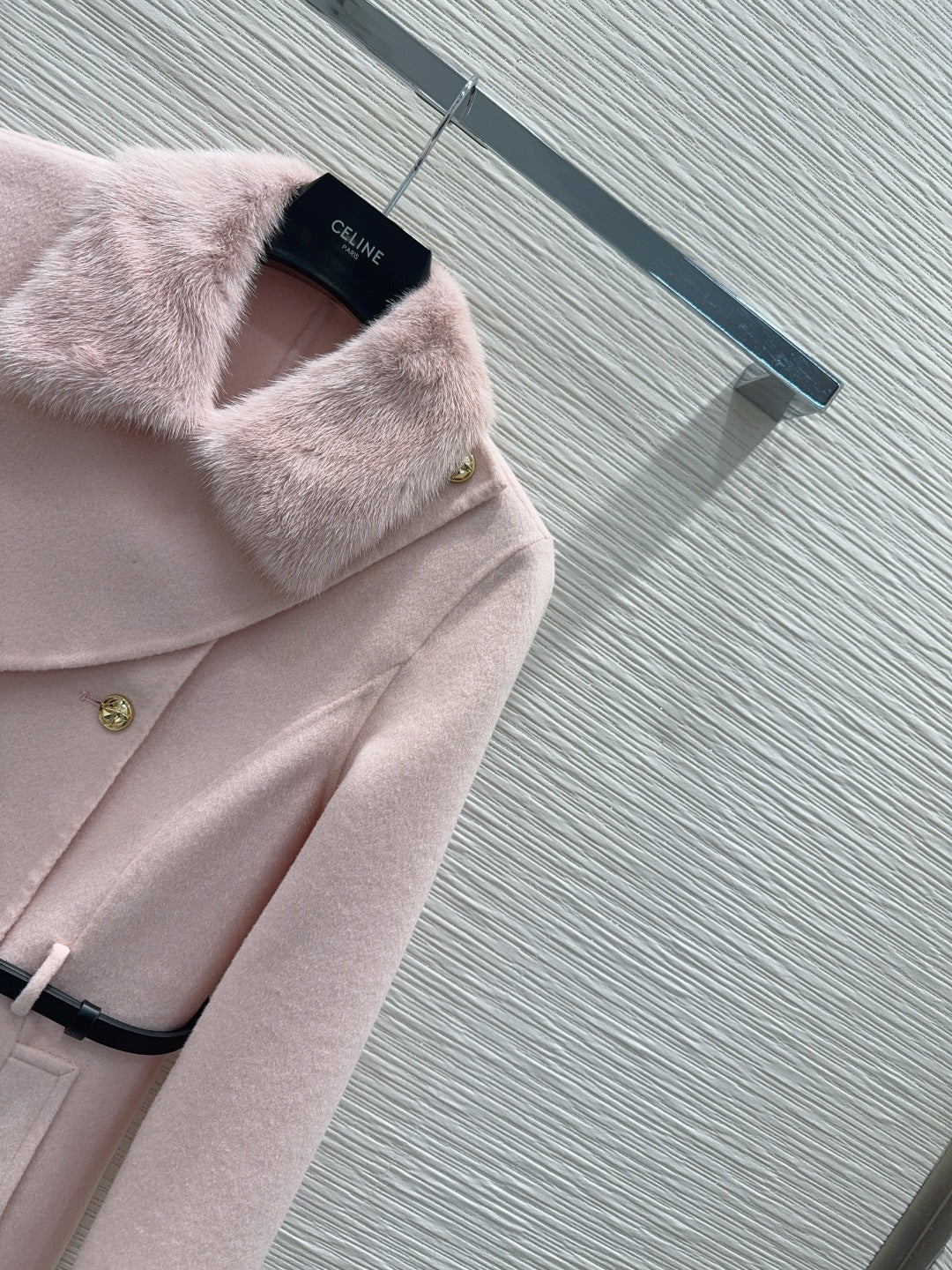 Cel**25fw new double-faced cashmere coat