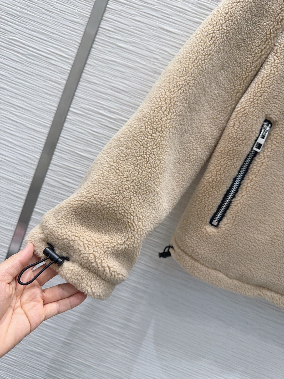 Loe*25fw new faux shearling coat