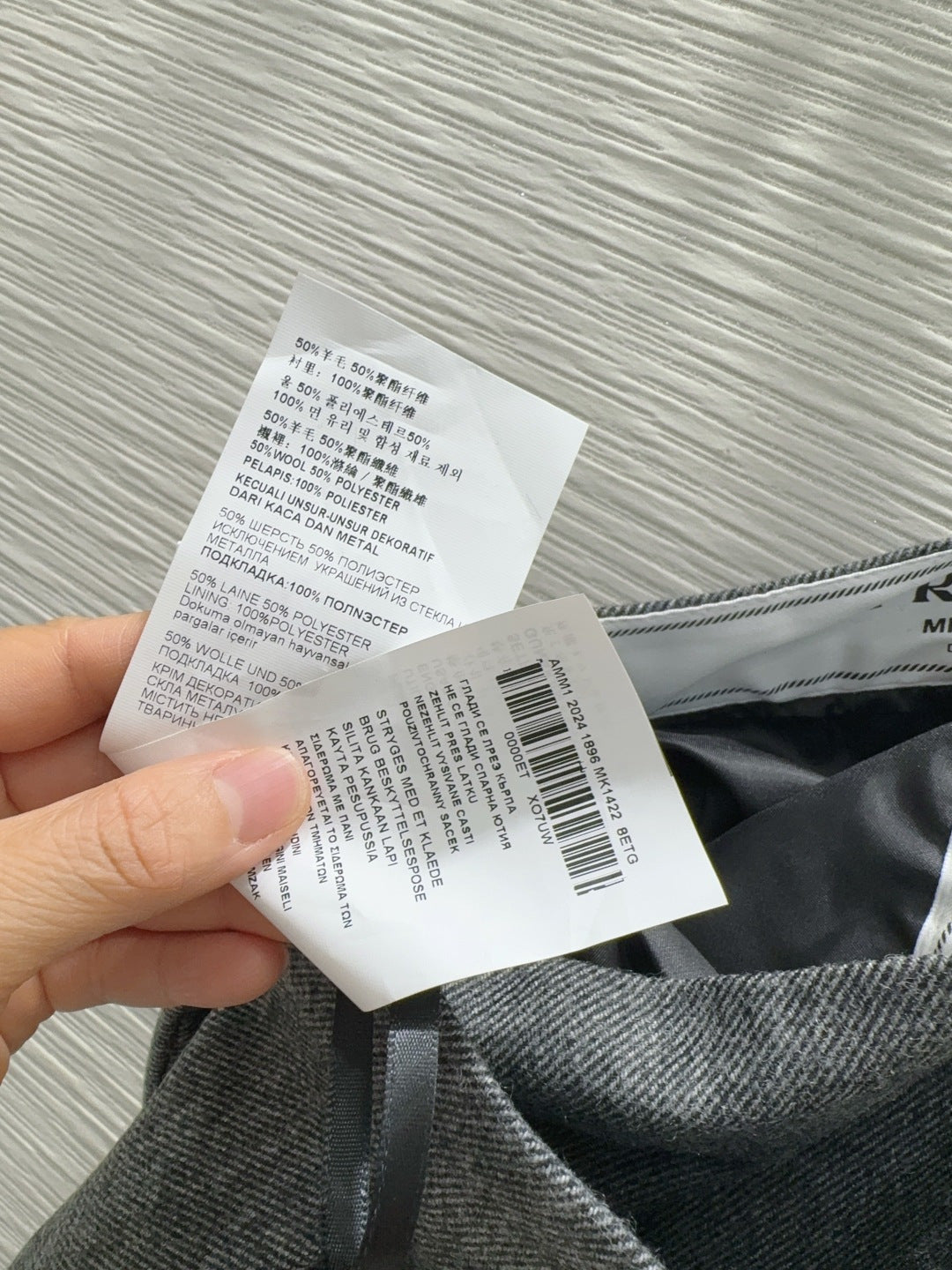 Pra**25fw new pleated long skirt