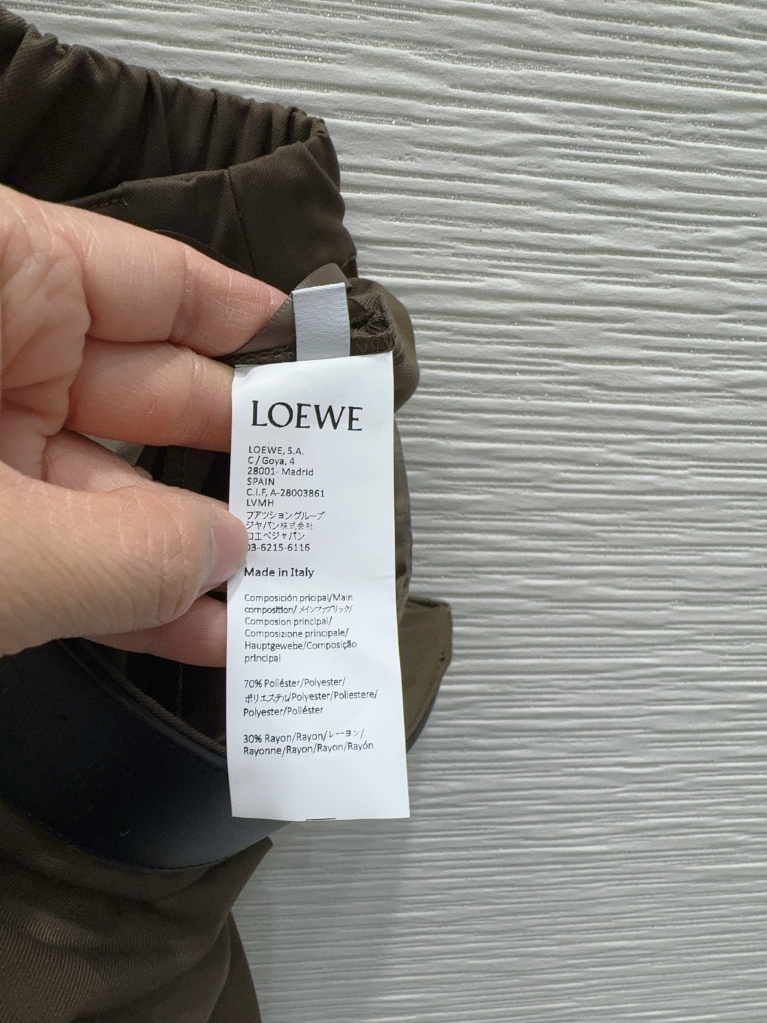 Loe**25fw  new suit set