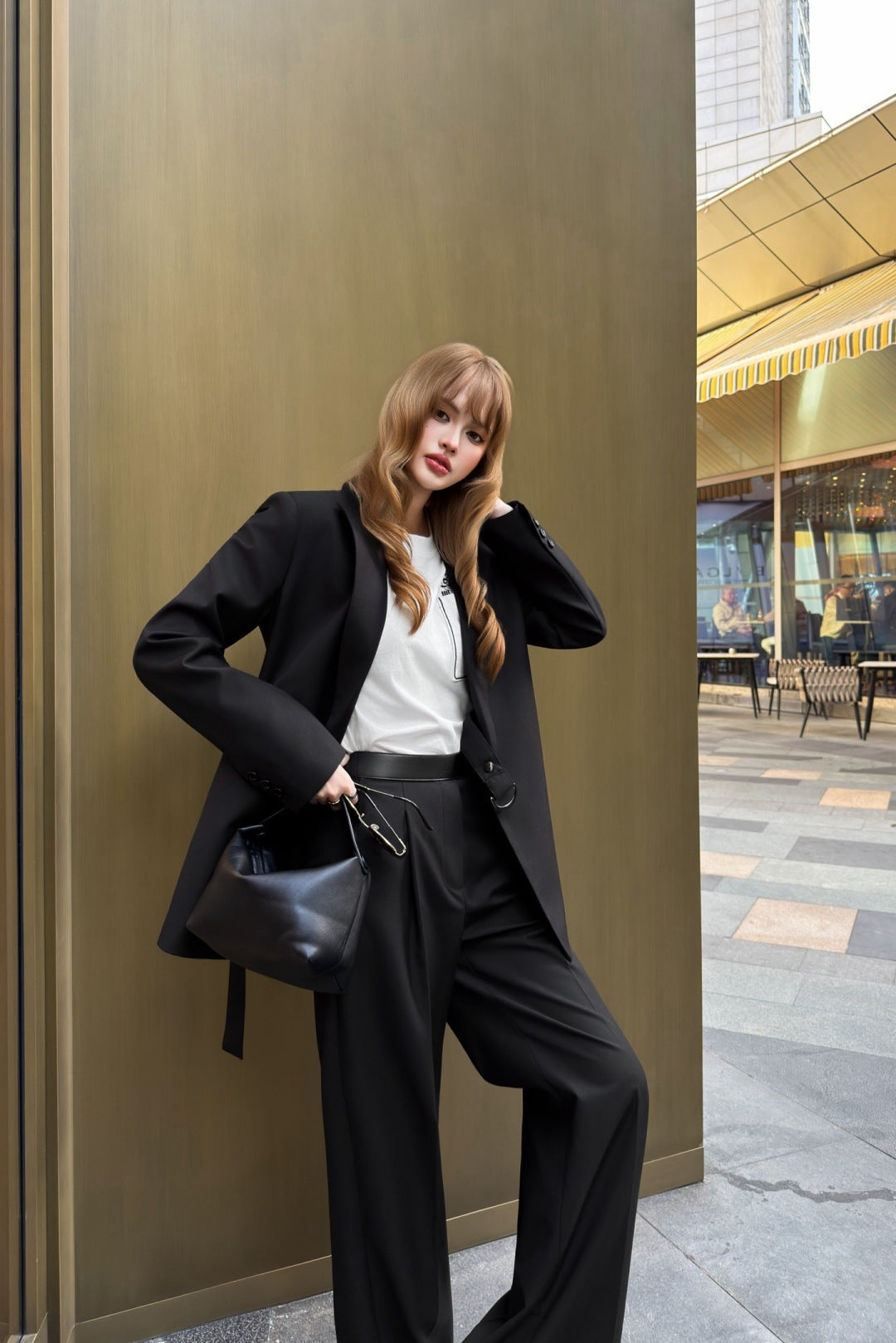 Loe**25fw  new suit set