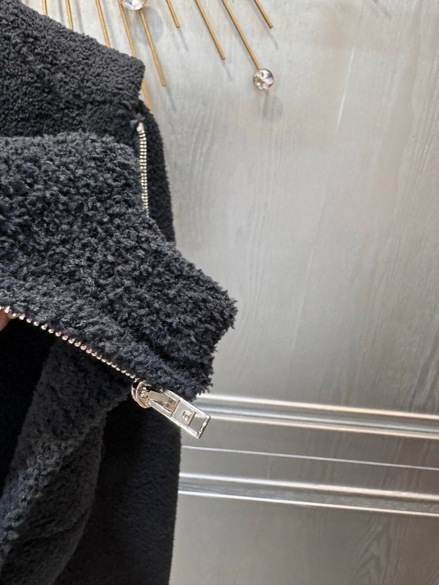 Ale**25fw new hooded knit cardigan