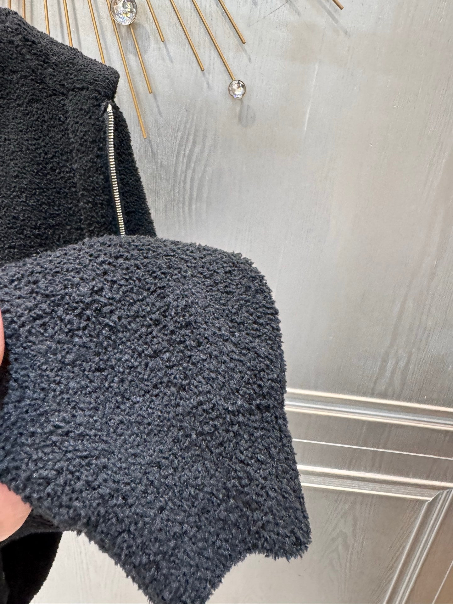 Ale**25fw new hooded knit cardigan