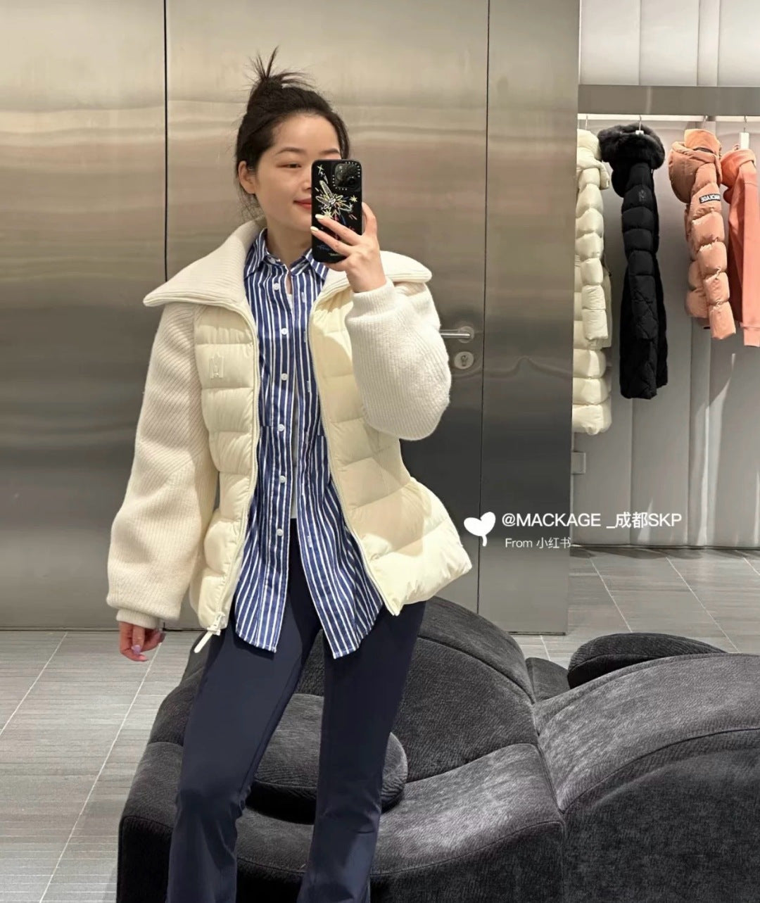 Mac**25fw new wool and cashmere down jackets