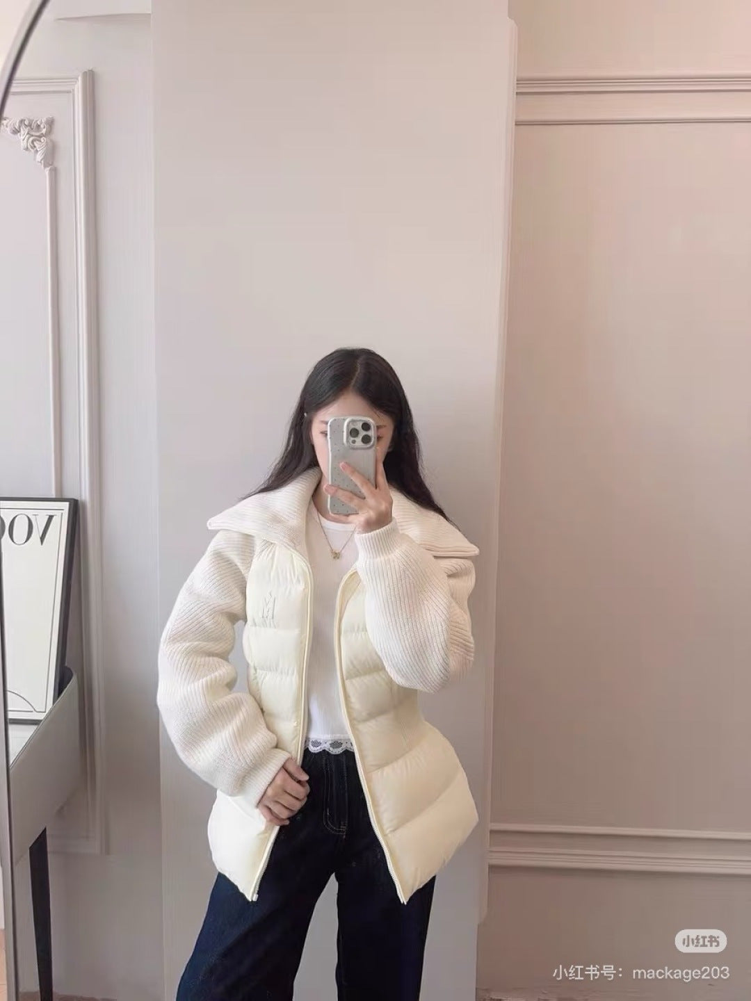 Mac**25fw new wool and cashmere down jackets