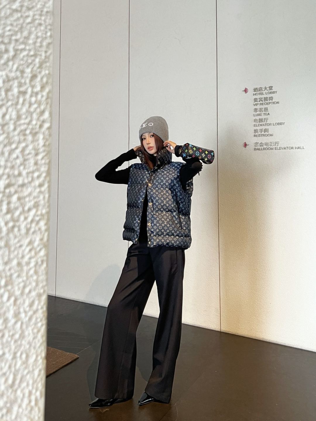 Lou**25fw new down vest