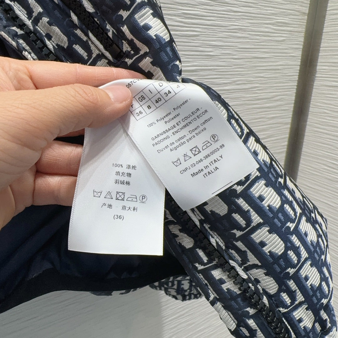 Cd**25fw new down cotton coat