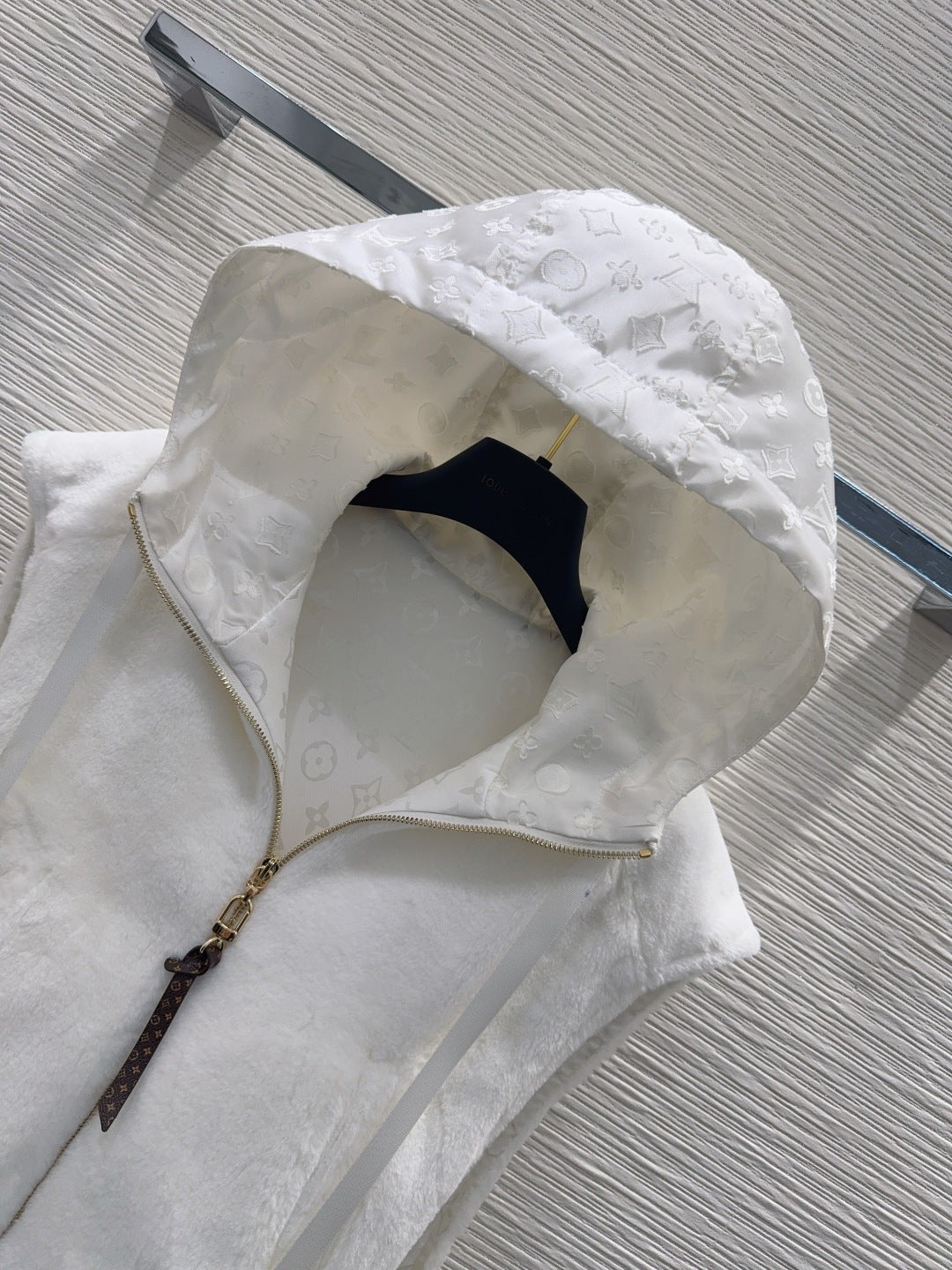 Lou**25fw new white vest jacket