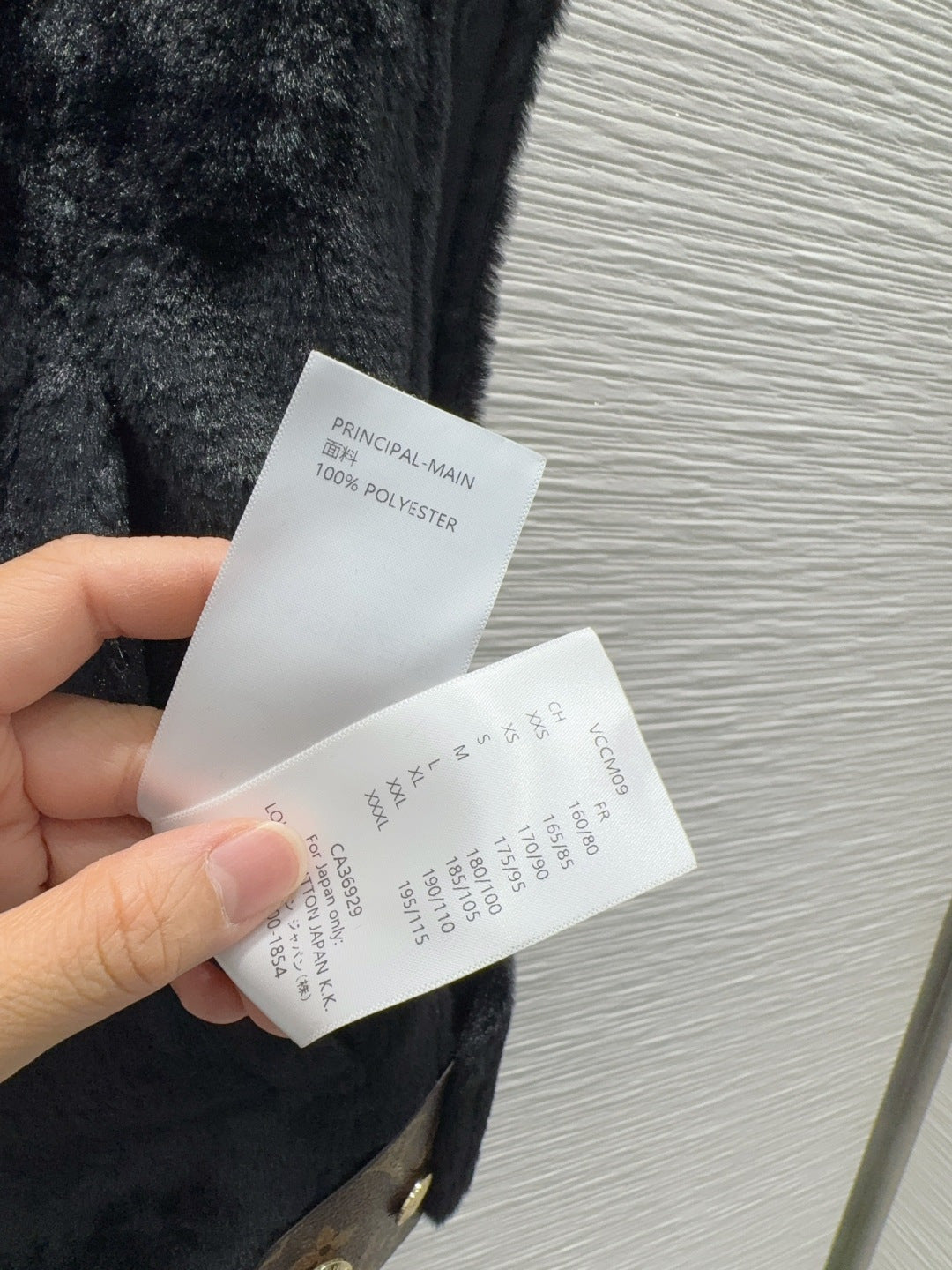 Lou**25fw new black vest jacket