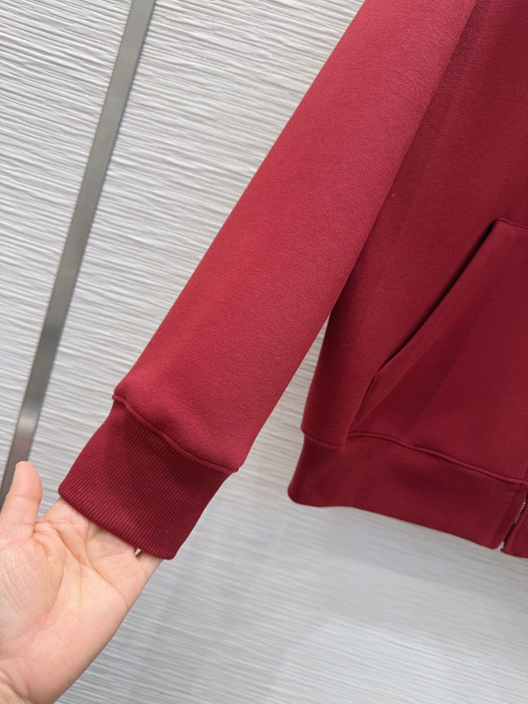 Guc 25fw hooded drawstring sweatshirt jacket