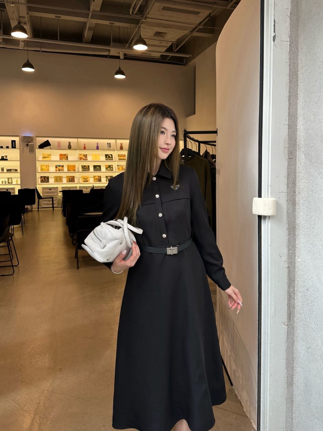 Pra 25fw new retro-chic dress