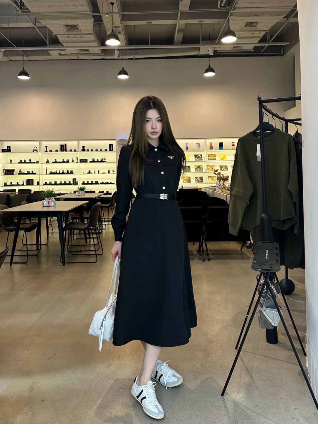 Pra 25fw new retro-chic dress