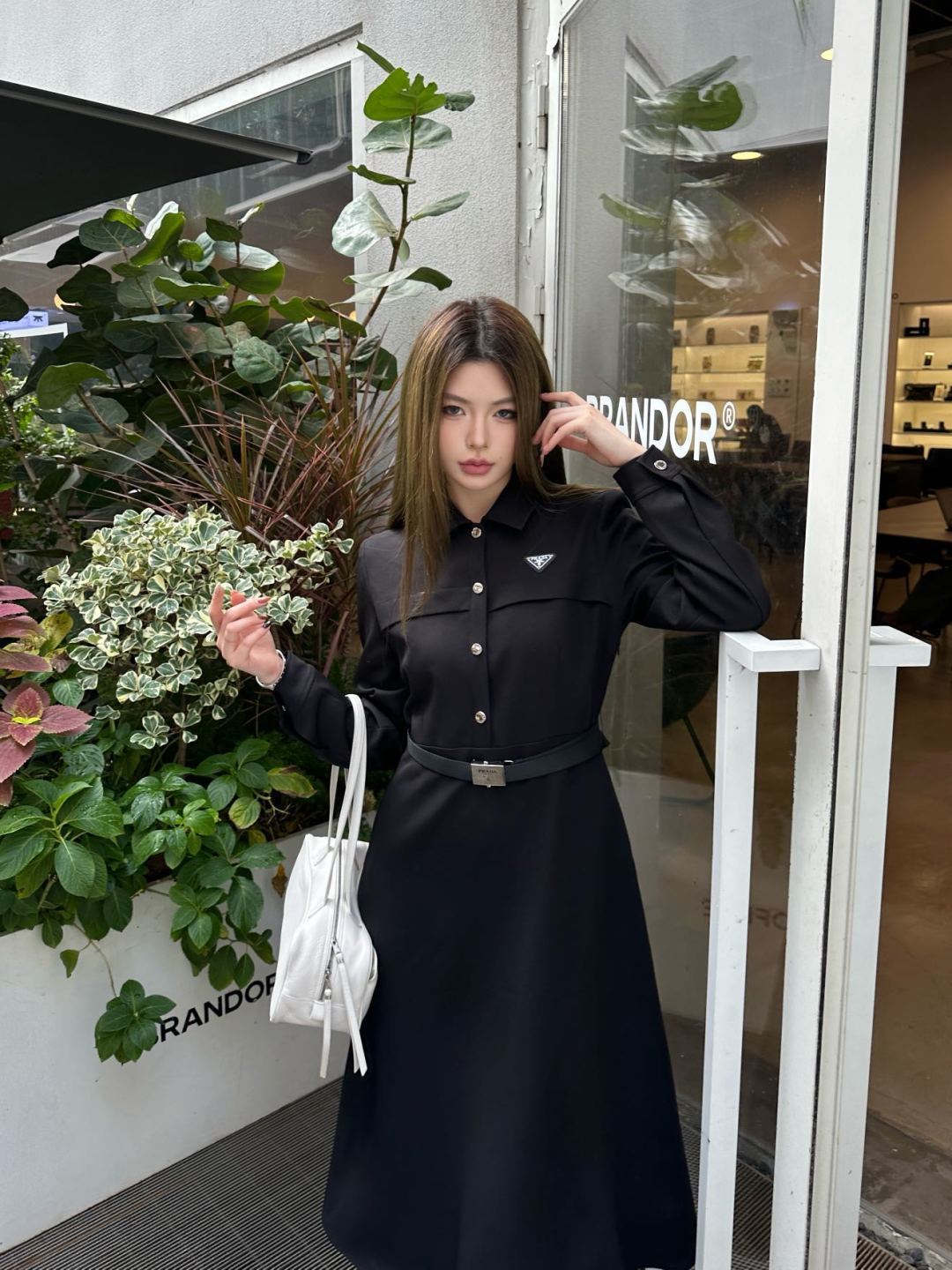 Pra 25fw new retro-chic dress