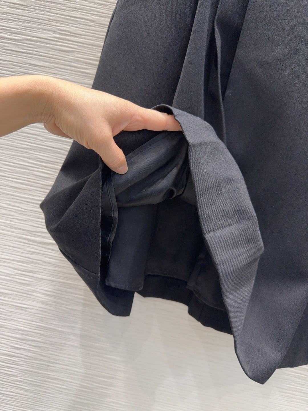 Pra 25fw new pleated long skirt