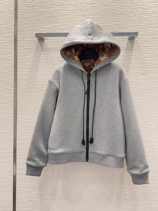 Loe 25fw comfortable lamb wool coat