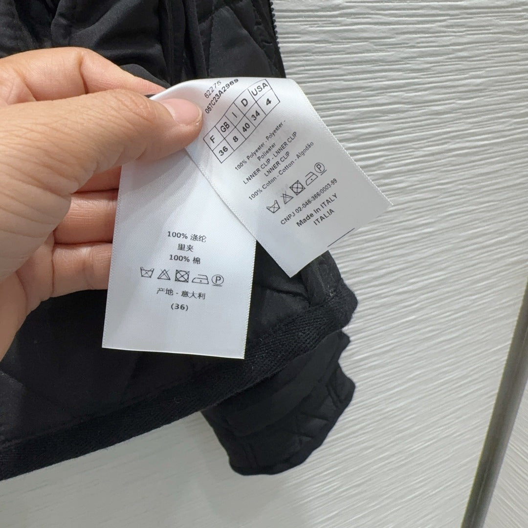 Cd 25fw new quilted jacket